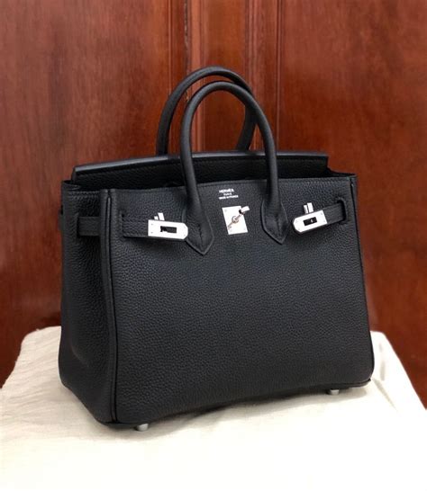 hermes birkin bag black silver|black birkin bag price.